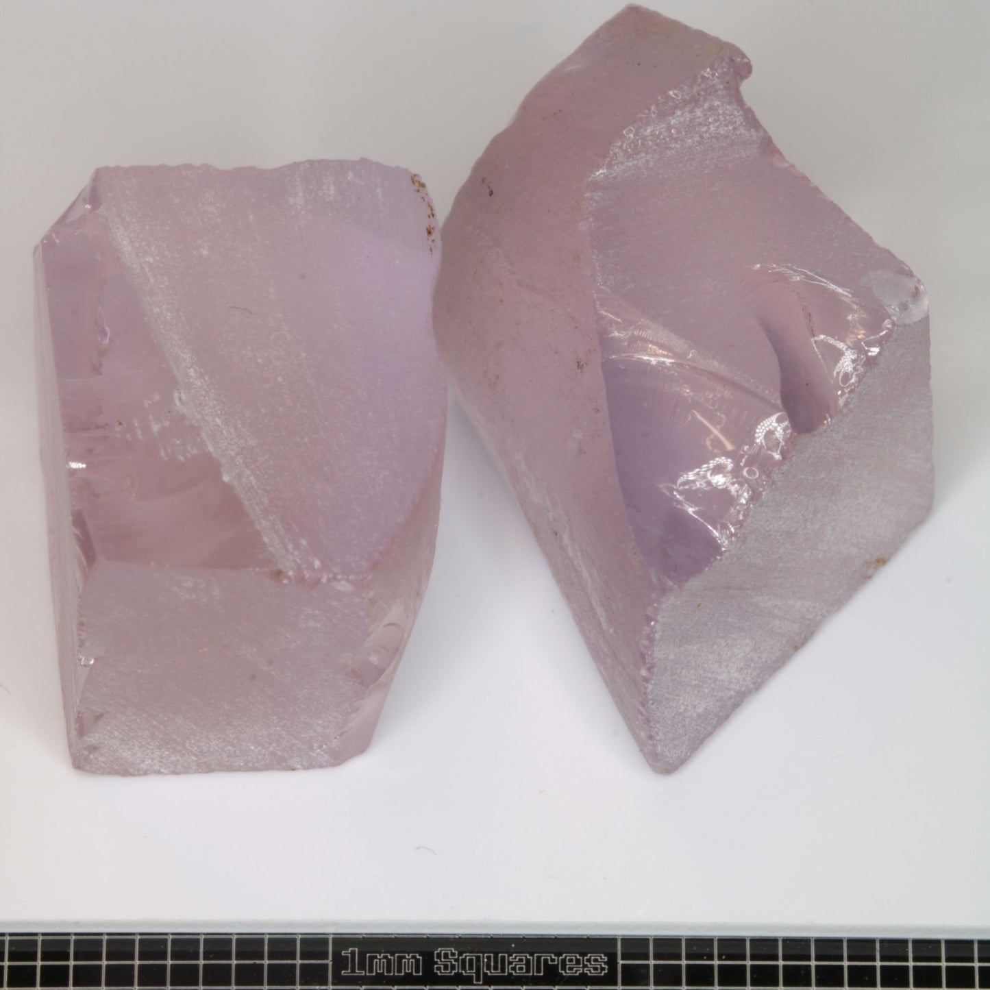 Nd:Ce YAG, Violet and Pink Laser Garnet Facet Rough