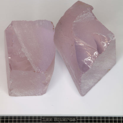 Nd:Ce YAG, Violet and Pink Laser Garnet Facet Rough