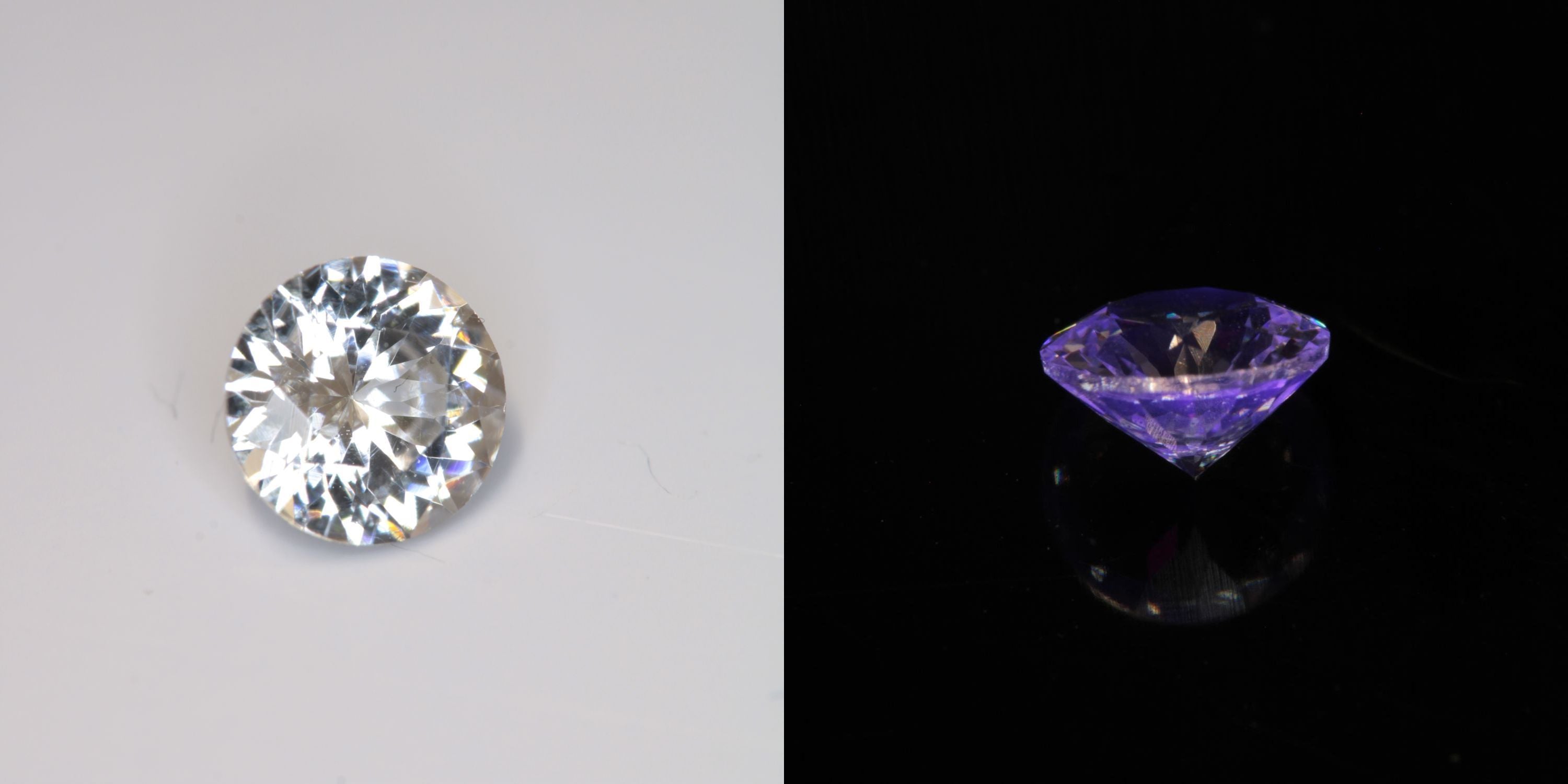 Gray 'Phantom' YAG Garnet Cut Stones