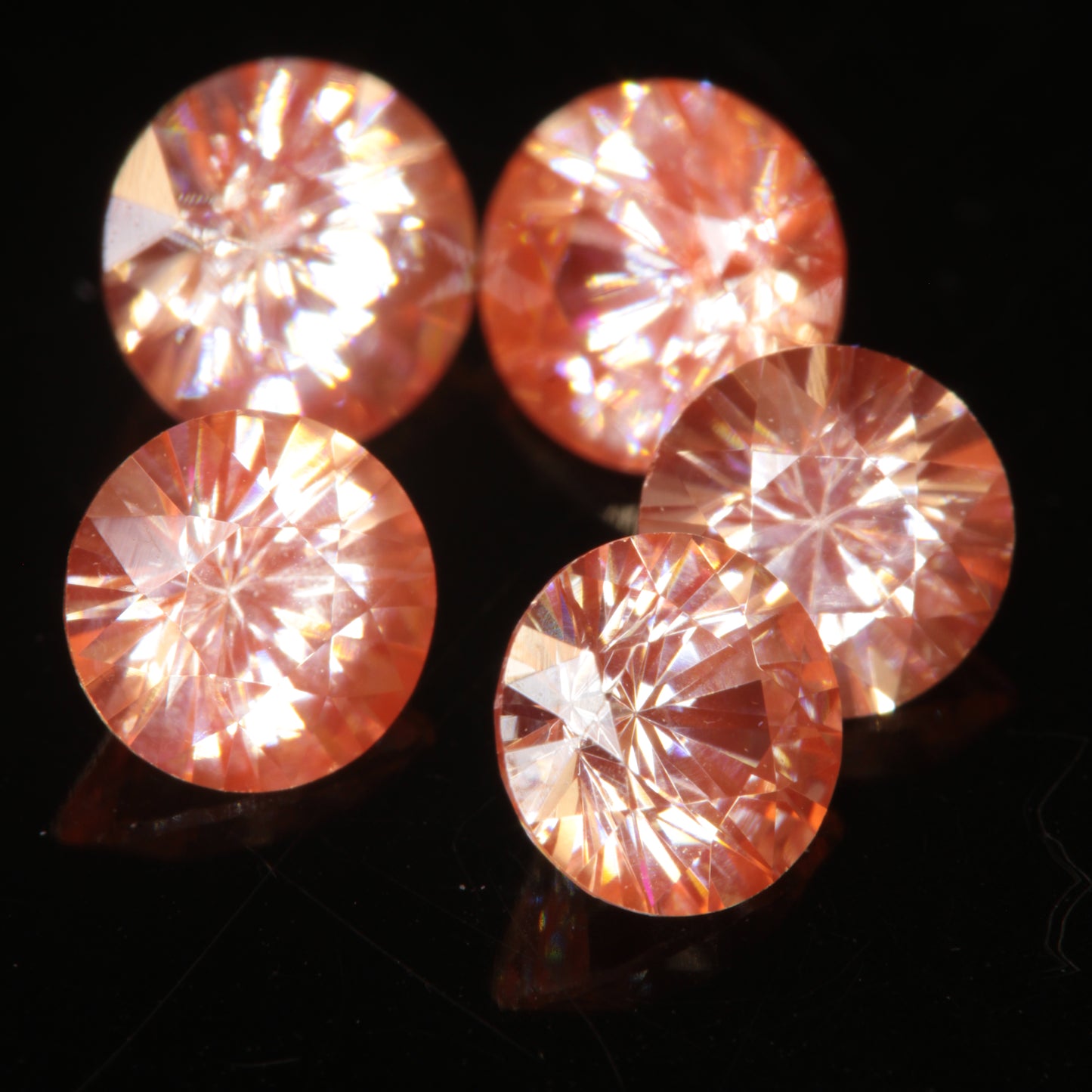 Samarium YAG, Orange Glow Lab Garnet