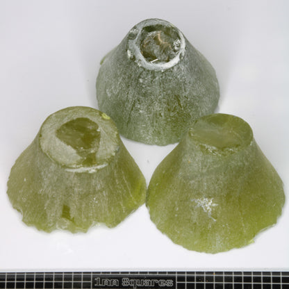 Zombie Garnet, Green Laser Garnet Facet Rough, Ce+?? YAG