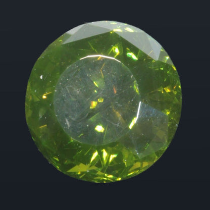 Zombie Garnet, Yellow Green Laser Garnet Faceted Stones, Ce+?? YAG