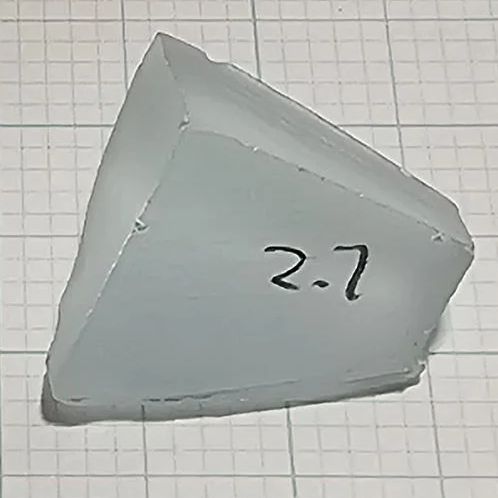 Light Blue Laser Garnet Facet Rough, Yb YAG