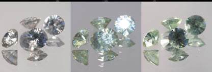 Lab Wakefieldite Calibrated Loose Gems aka Yttrium Orthovanadate Nd:YVo4