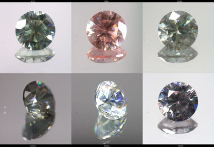 Lab Wakefieldite Fancy Cut Gems aka Yttrium Orthovanadate Nd:YVo4