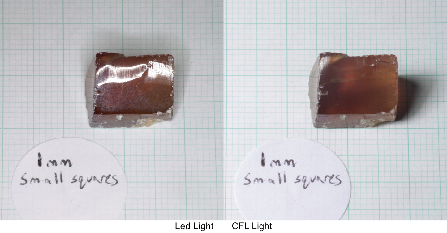 Lab Wakefieldite Facet Rough and Specimens aka Yttrium Orthovanadate Nd:YVo4