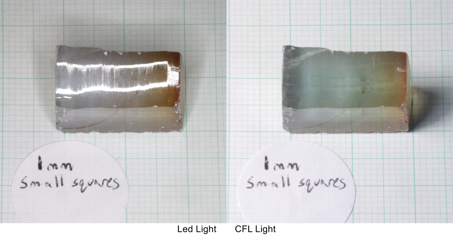 Lab Wakefieldite Facet Rough and Specimens aka Yttrium Orthovanadate Nd:YVo4