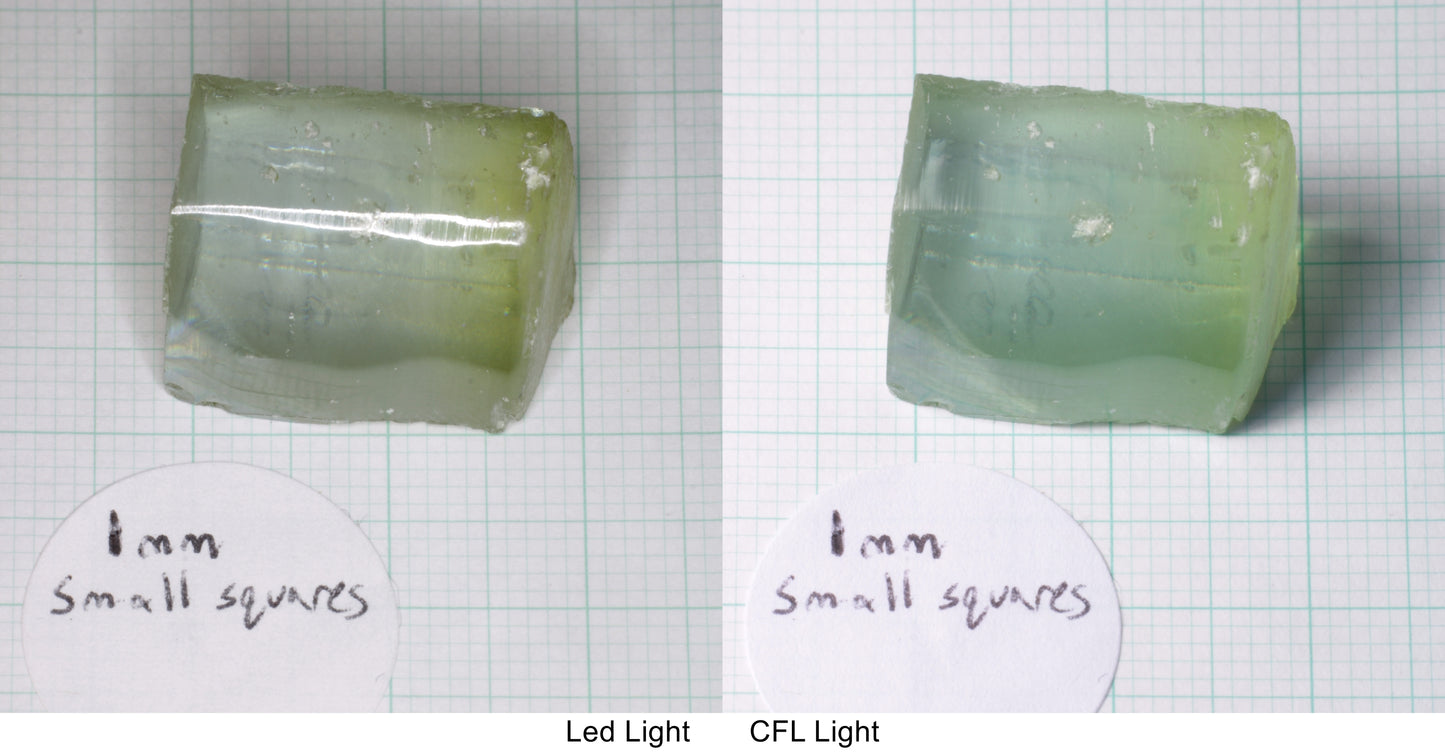 Lab Wakefieldite Facet Rough and Specimens aka Yttrium Orthovanadate Nd:YVo4
