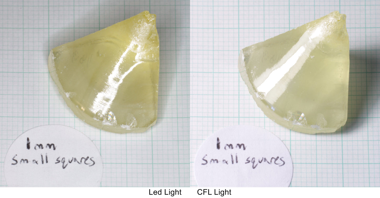 Lab Wakefieldite Facet Rough and Specimens aka Yttrium Orthovanadate Nd:YVo4