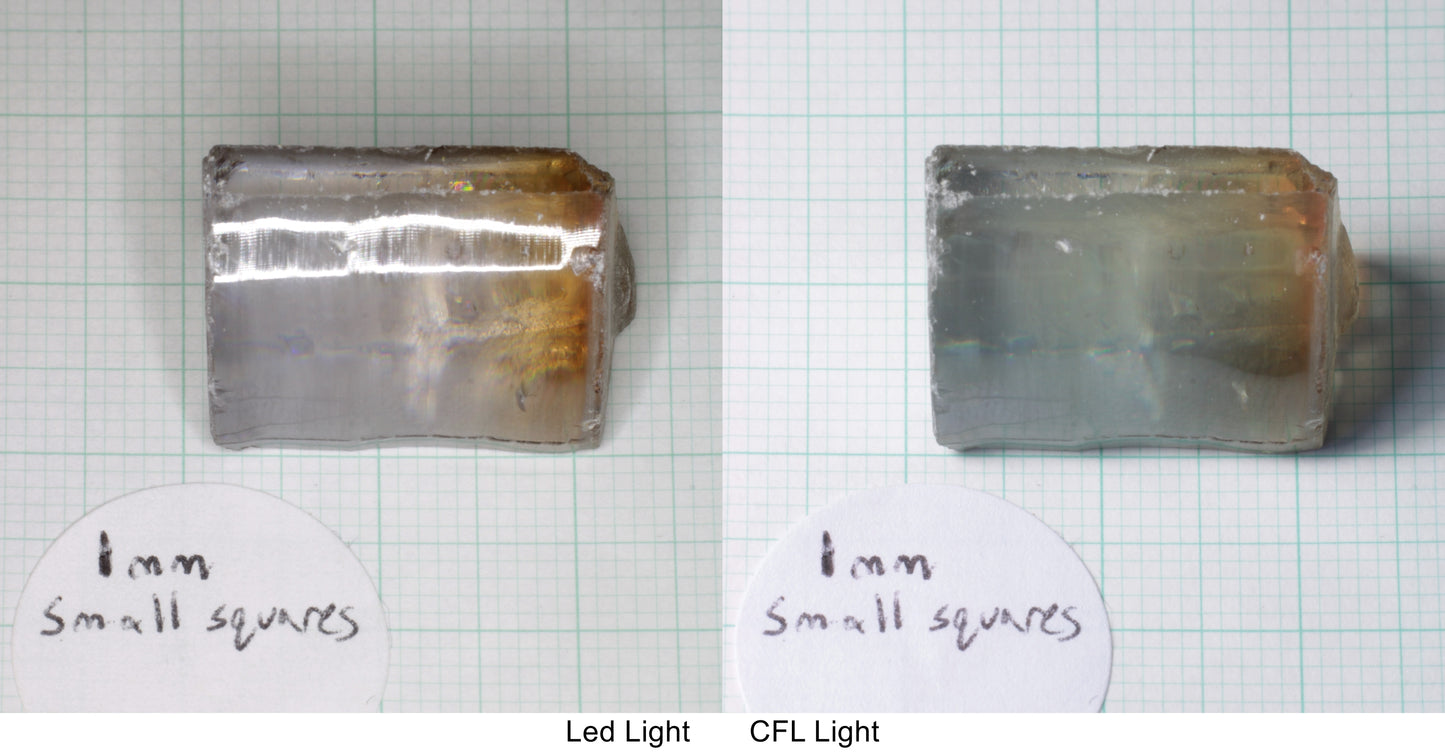 Lab Wakefieldite Facet Rough and Specimens aka Yttrium Orthovanadate Nd:YVo4