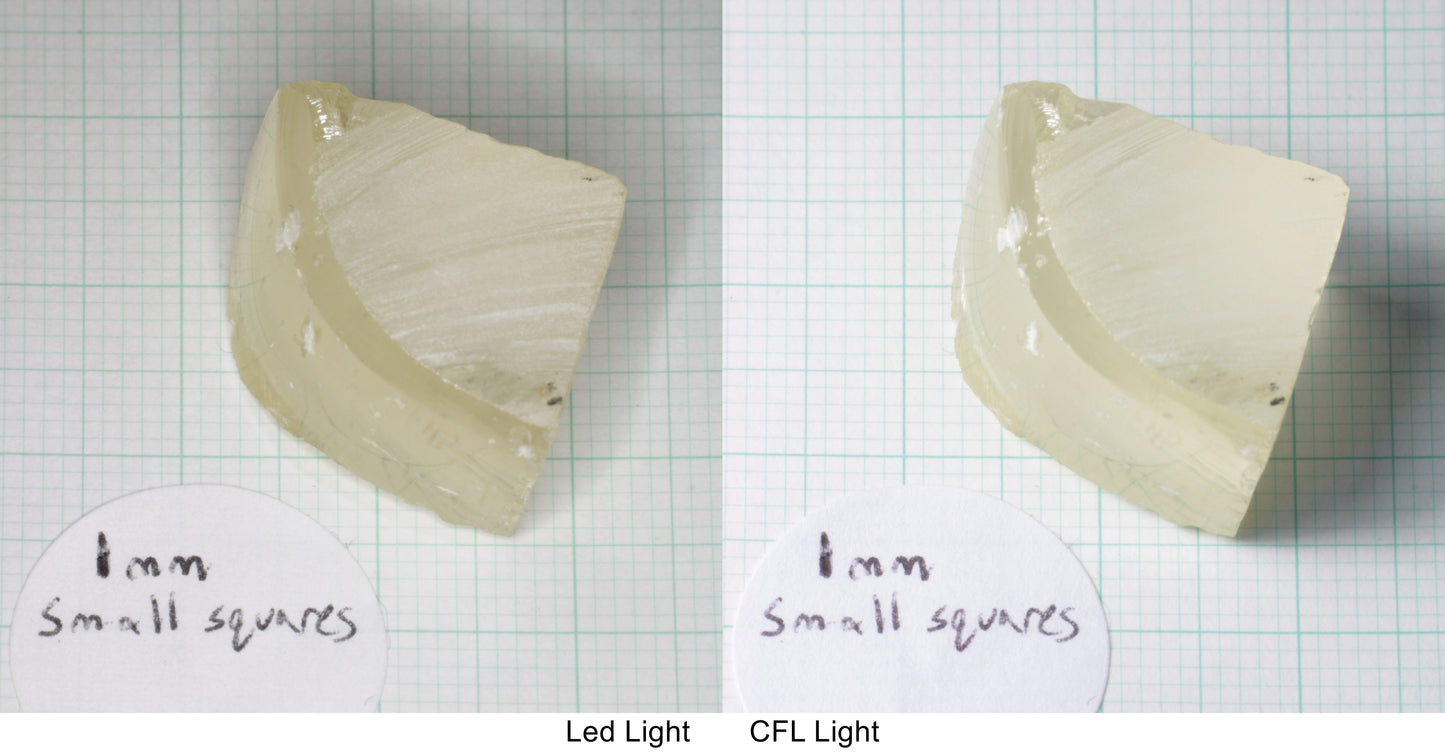 Lab Wakefieldite Facet Rough and Specimens aka Yttrium Orthovanadate Nd:YVo4