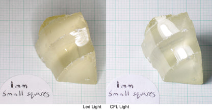Lab Wakefieldite Facet Rough and Specimens aka Yttrium Orthovanadate Nd:YVo4
