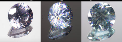 Lab Wakefieldite Calibrated Loose Gems aka Yttrium Orthovanadate Nd:YVo4