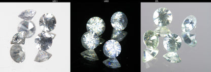 Lab Wakefieldite Calibrated Loose Gems aka Yttrium Orthovanadate Nd:YVo4