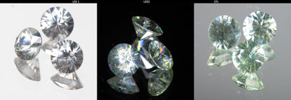 Lab Wakefieldite Calibrated Loose Gems aka Yttrium Orthovanadate Nd:YVo4