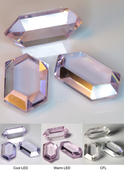 Faceted Color Change Neodymium Yag Gemstone