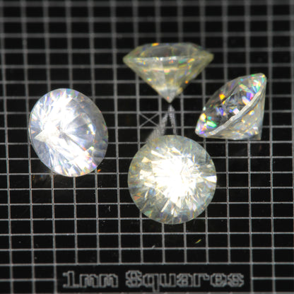 Lab Wakefieldite Calibrated Loose Gems aka Yttrium Orthovanadate Nd:YVo4