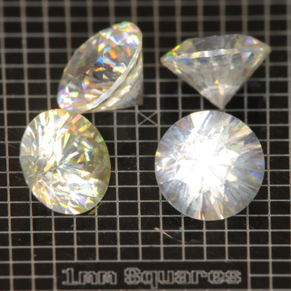 Lab Wakefieldite Calibrated Loose Gems aka Yttrium Orthovanadate Nd:YVo4