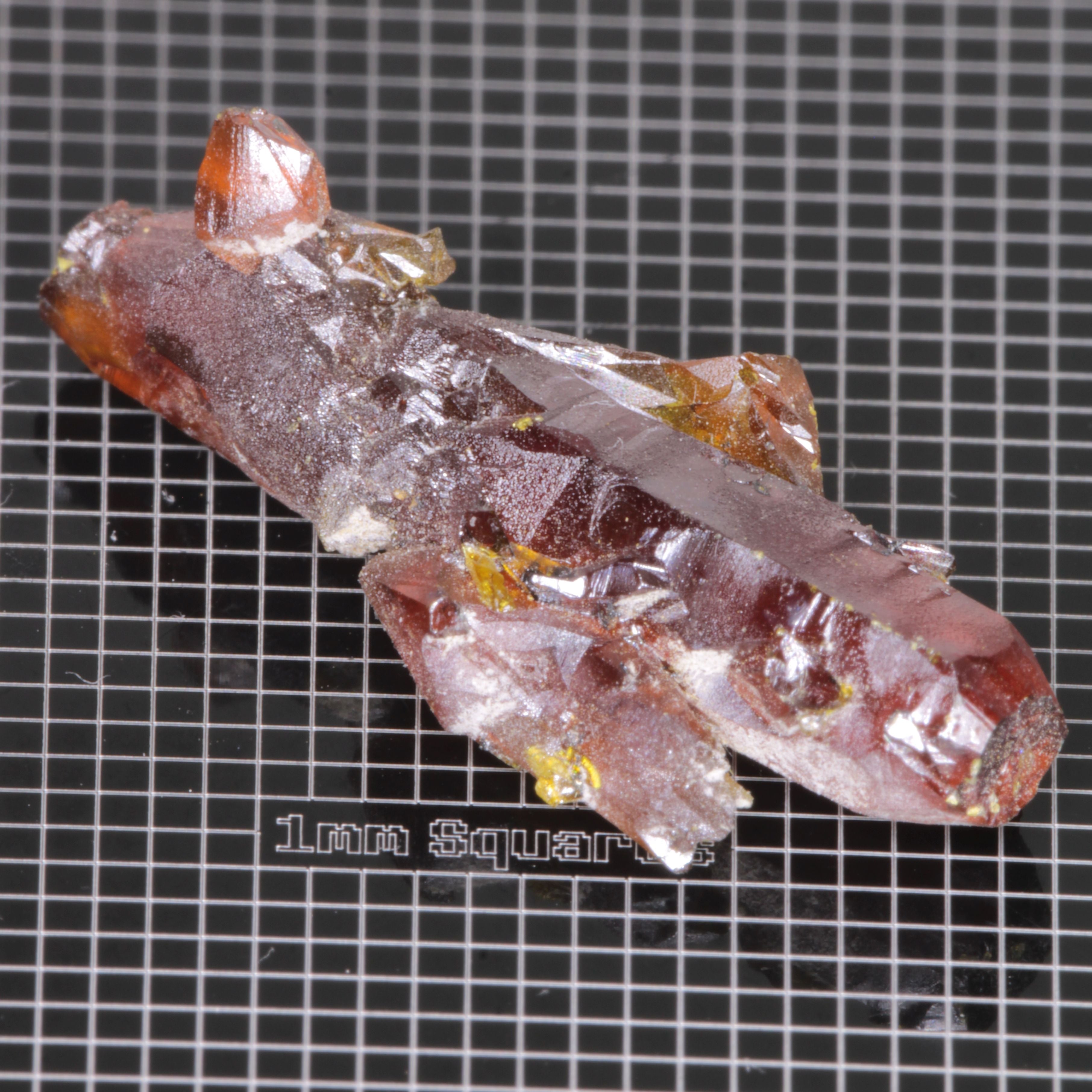 Zincite Specimens, Manmade Smokestack Crystals from Poland