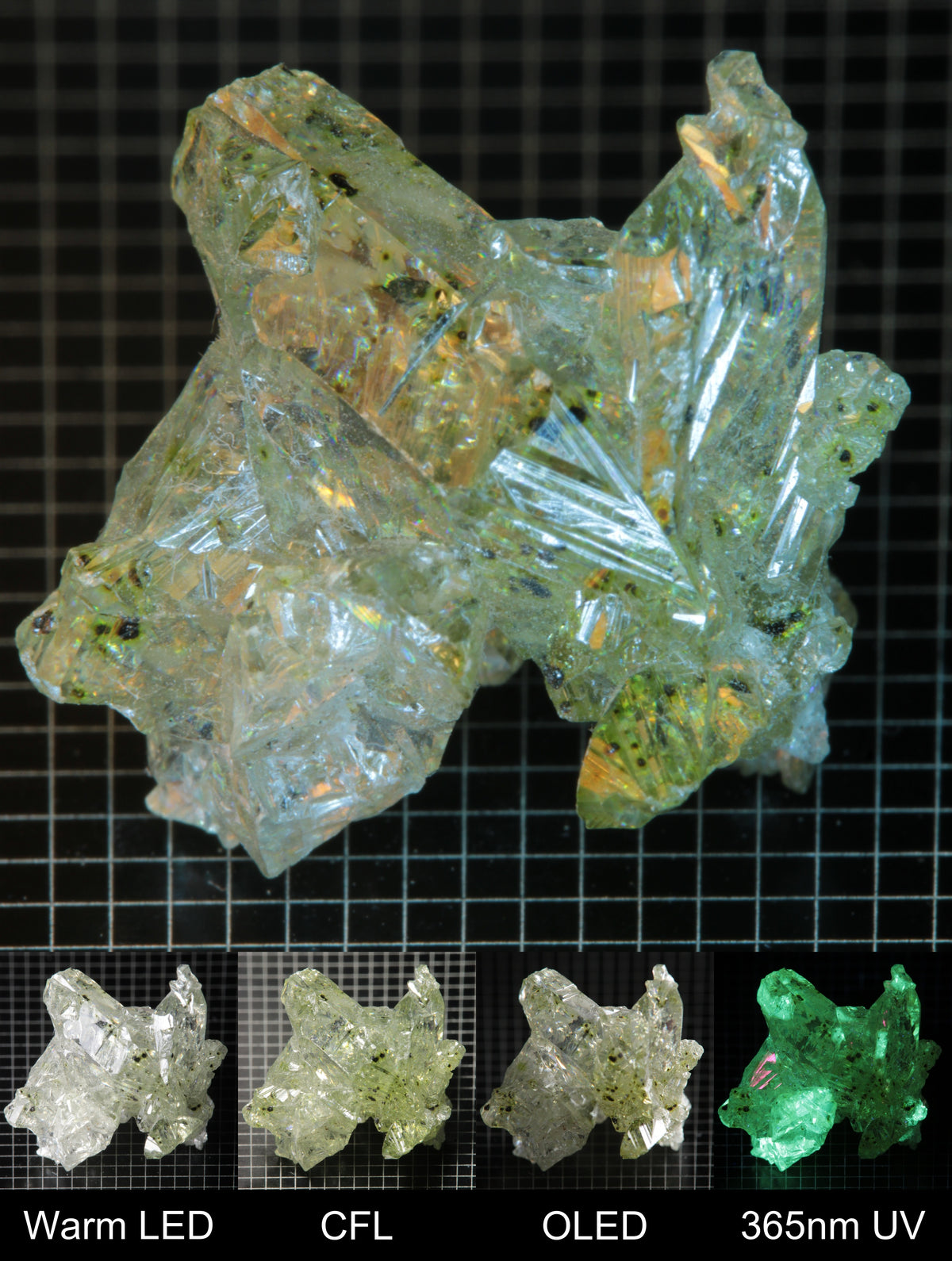 Smokestack Zincite White Cluster Gem Specimen