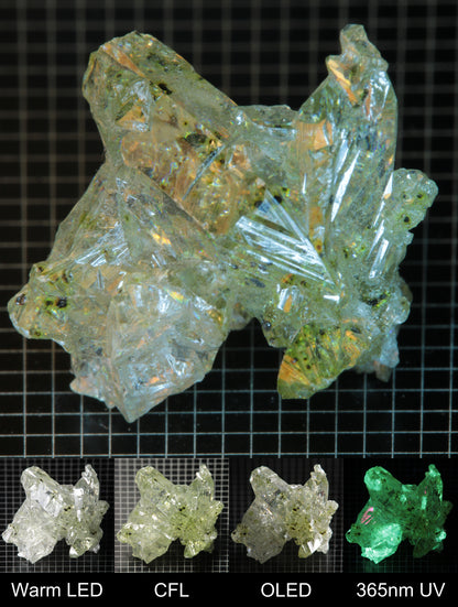 Smokestack Zincite White Cluster Gem Specimen