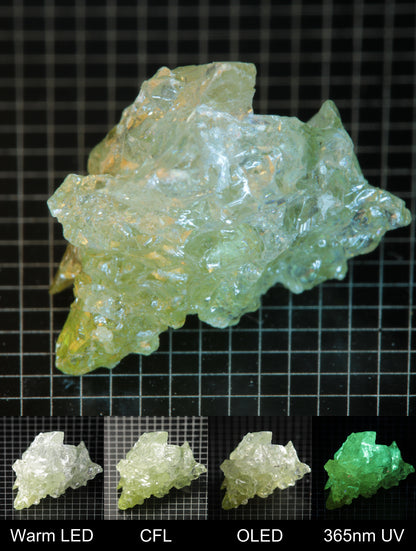 Smokestack Zincite White Cluster Gem Specimen