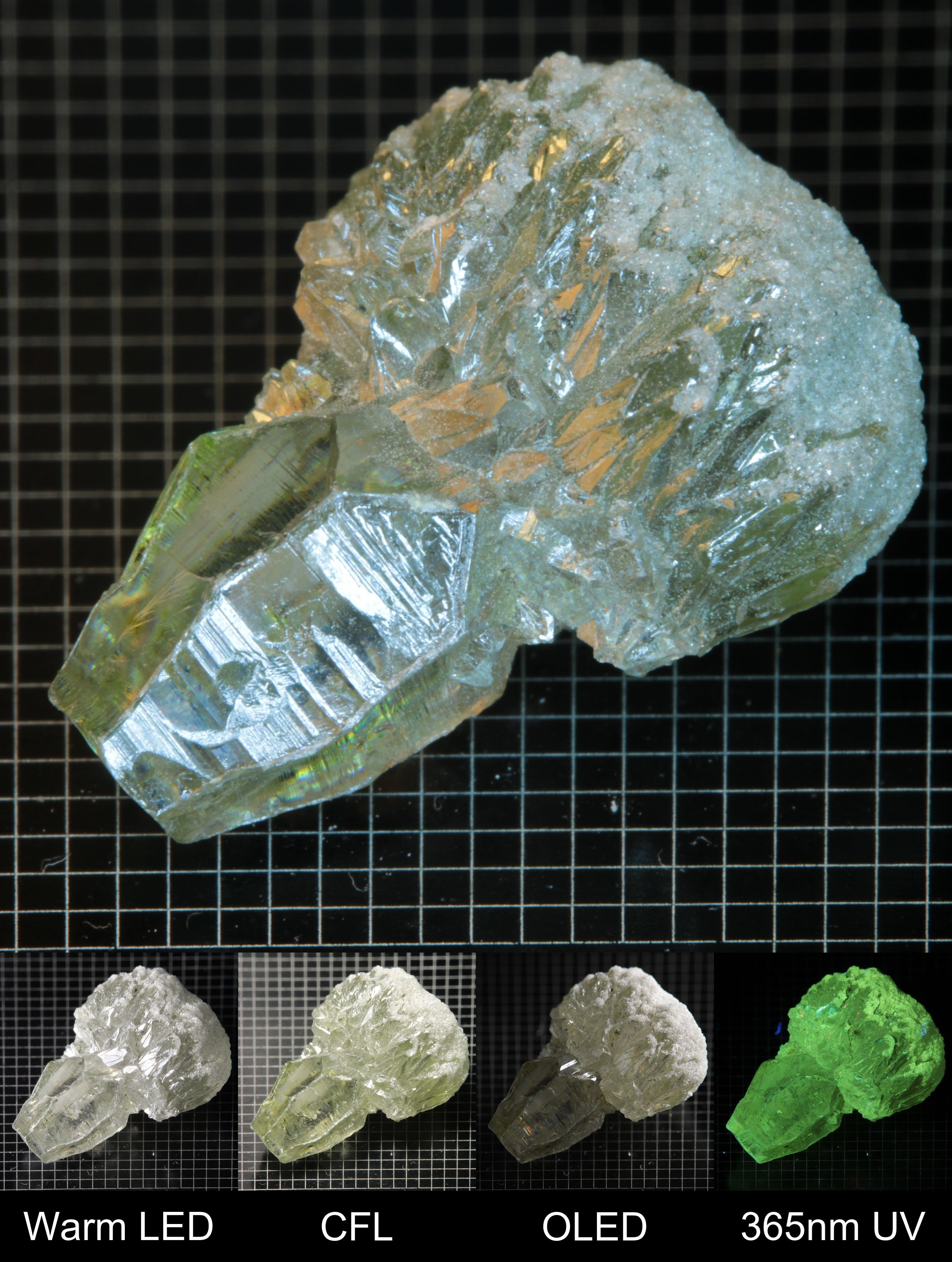 Smokestack Zincite Large White Crystal Gem Specimen
