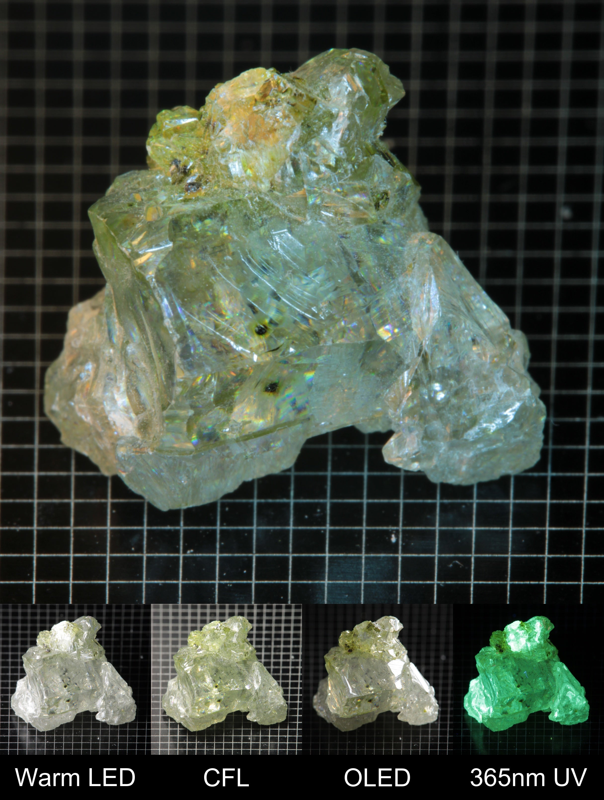 Smokestack Zincite White Cluster Gem Specimen