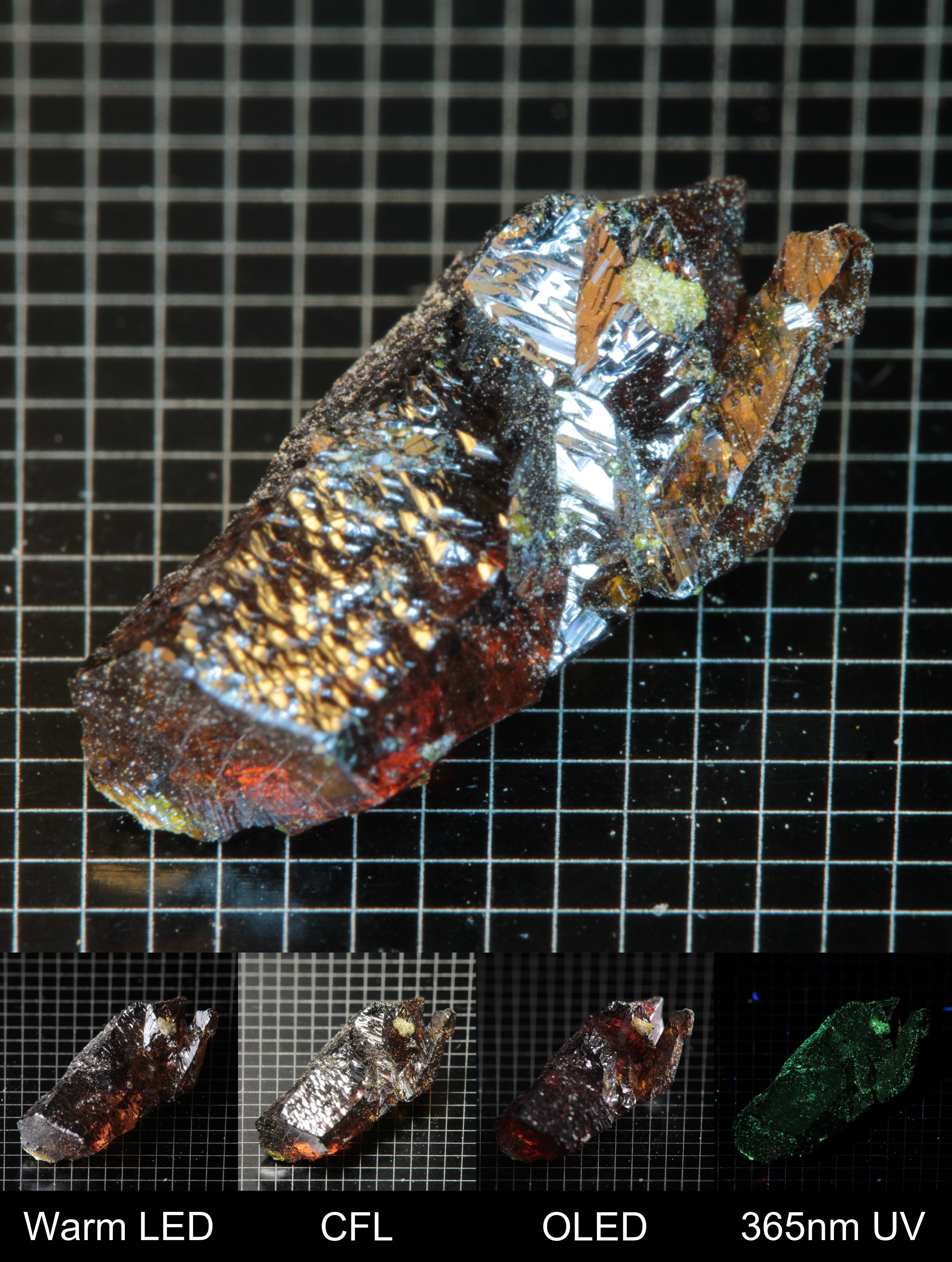 Smokestack Zincite Dark Orange Crystal Gem Specimen