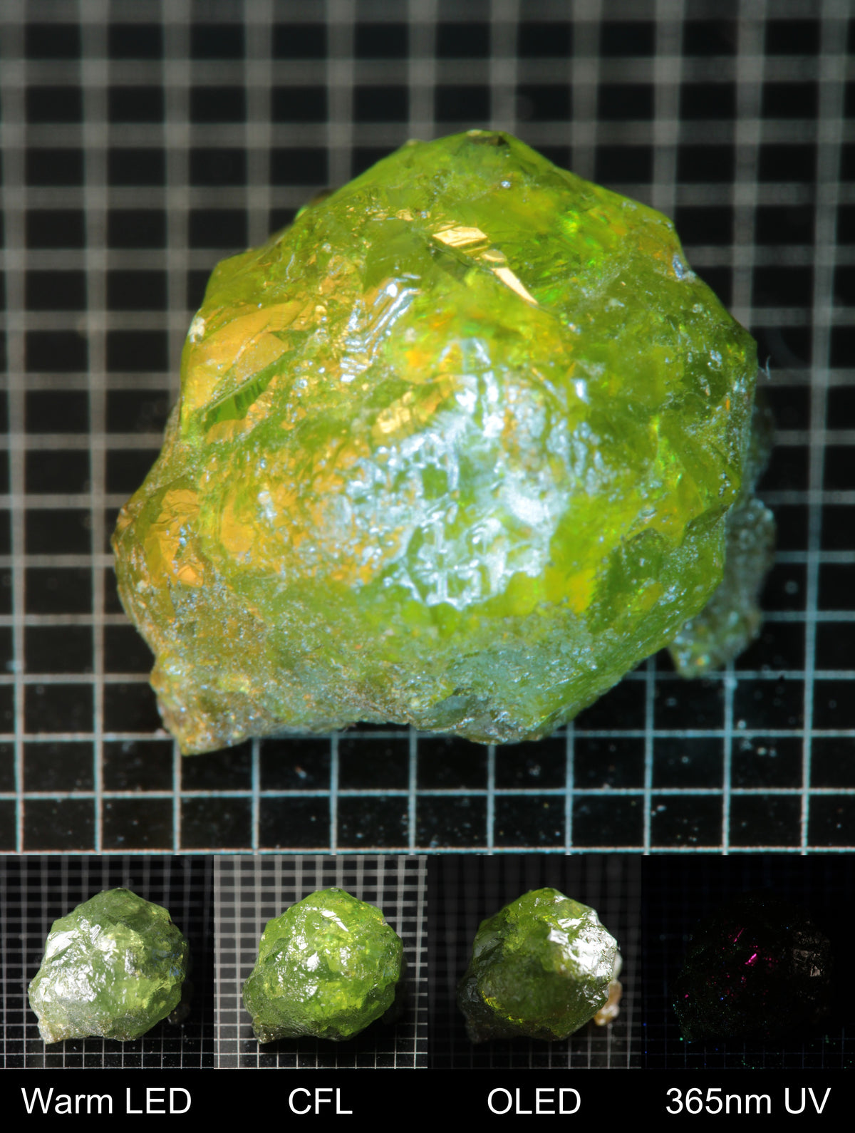 Smokestack Zincite Dark Green Round Cluster Gem Specimen