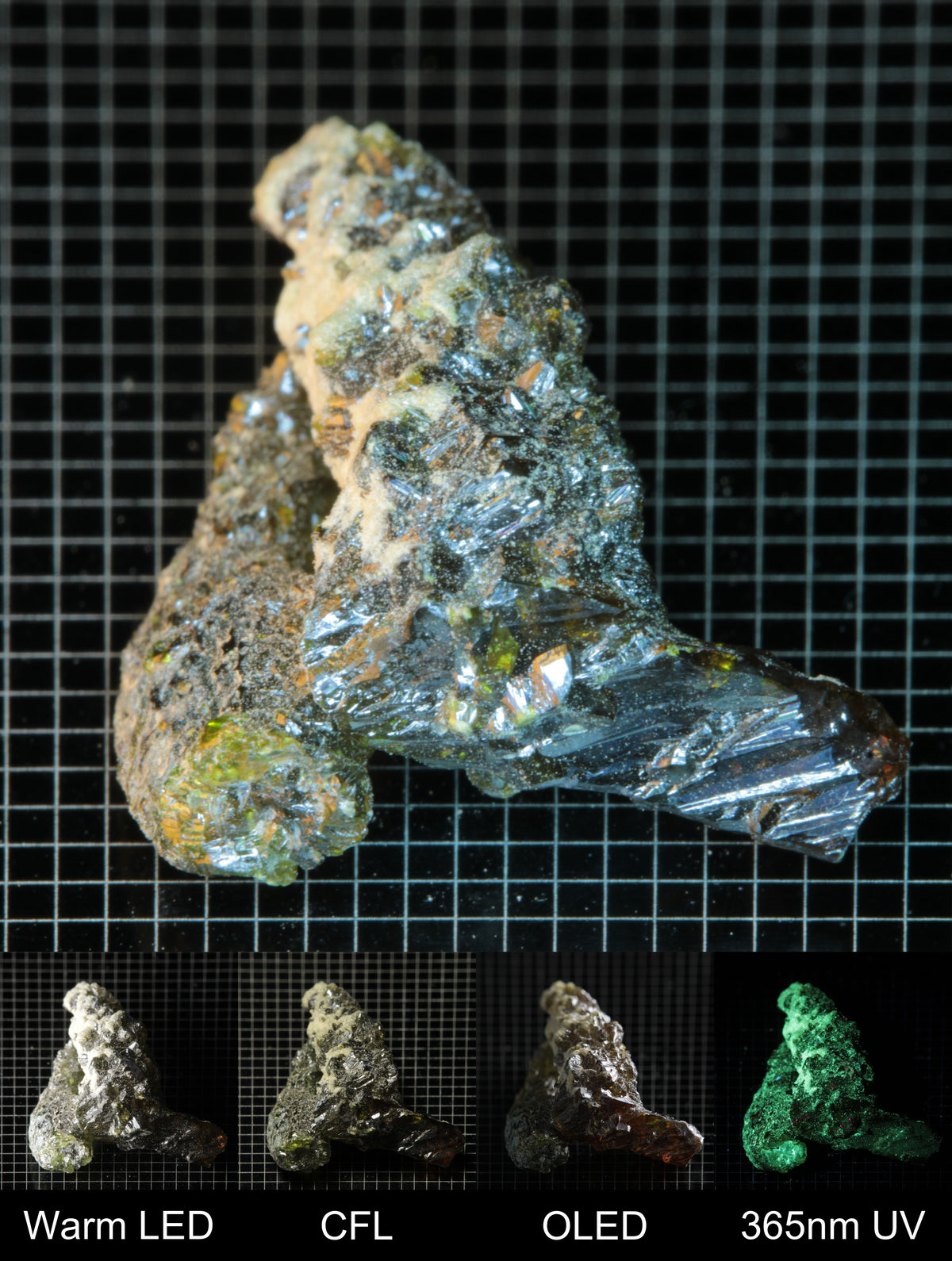 Smokestack Zincite Dark Orange Cluster Gem Specimen