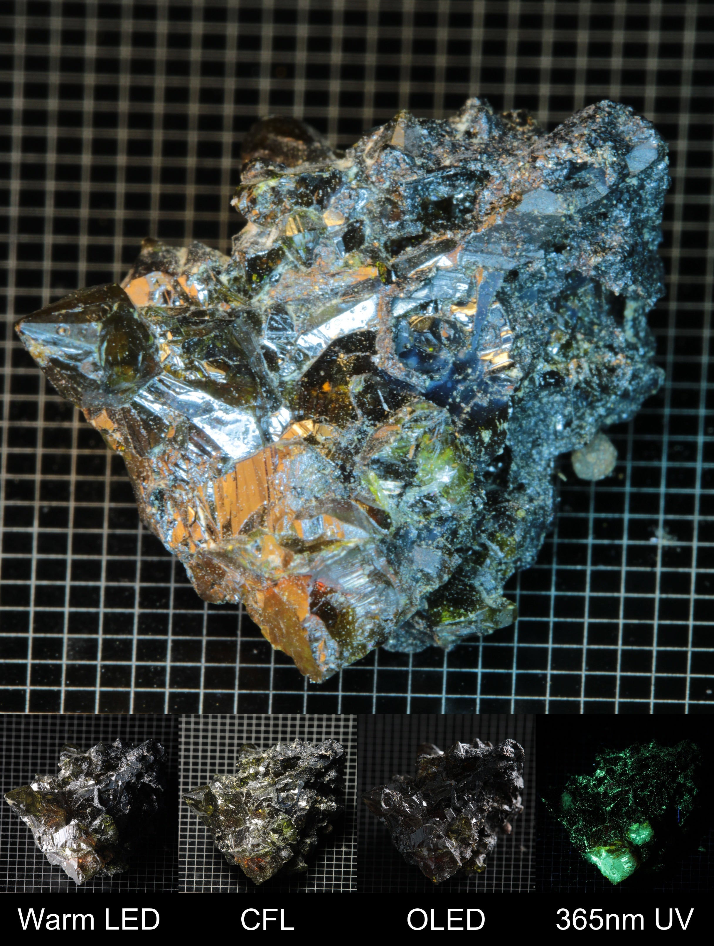 Smokestack Zincite Dark Orange Cluster Gem Specimen