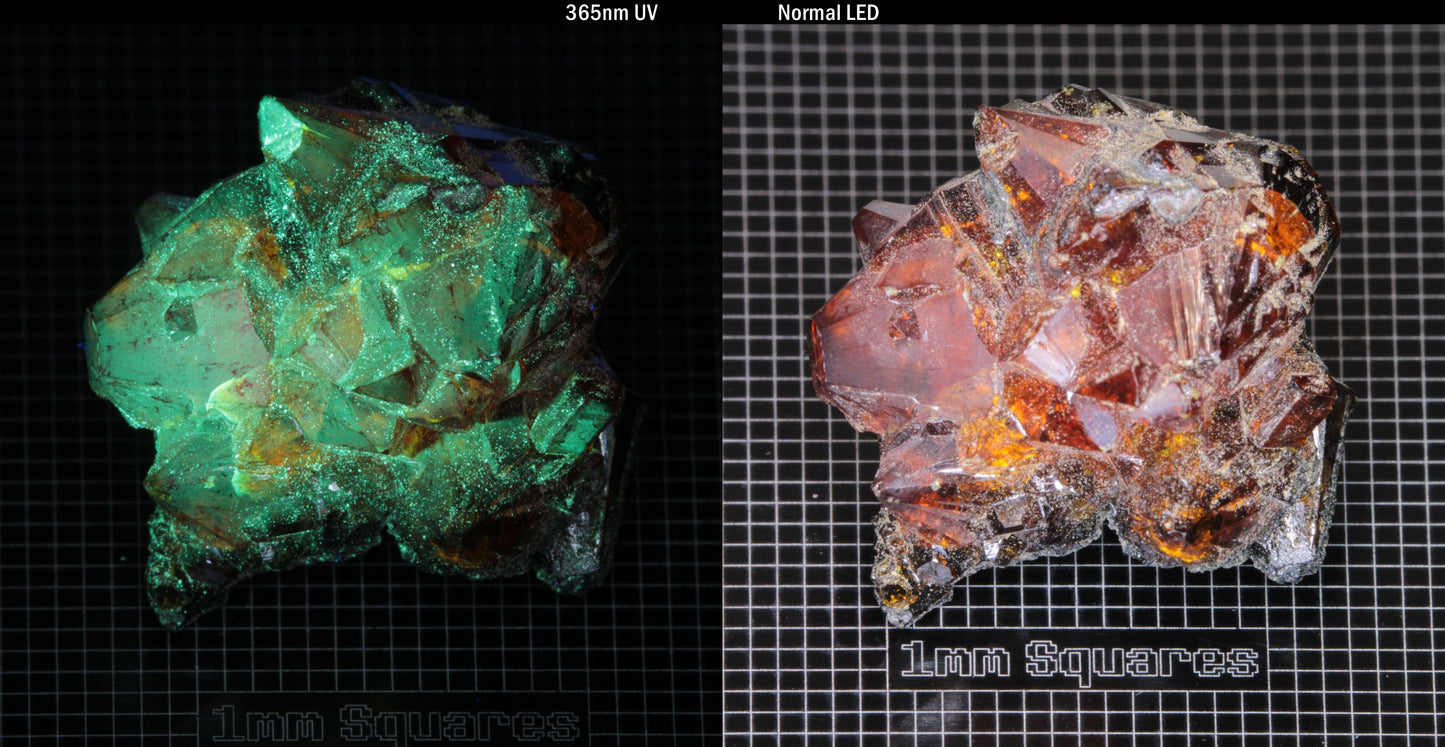 Zincite Specimens, Manmade Smokestack Crystals from Poland