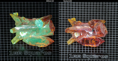 Zincite Specimens, Manmade Smokestack Crystals from Poland