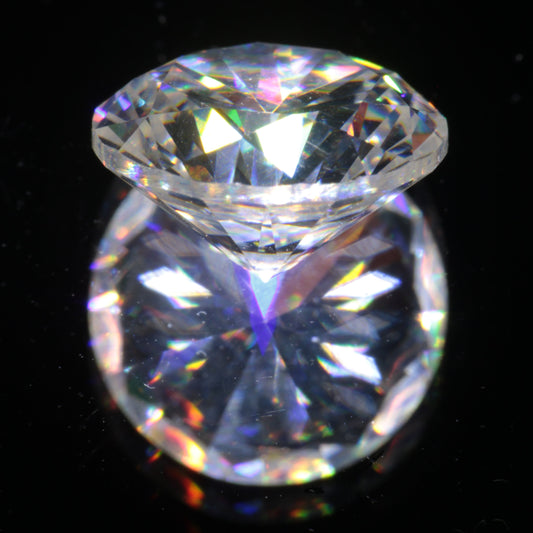 Bismuth Germanate BGO12 Faceted Stones, Rare Scintillator Crystal Lab Evlitine