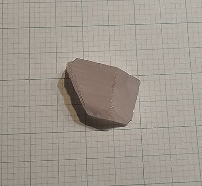 Orange Pink Lithium Niobate Facet Rough, Erbium Linobate Lab Created