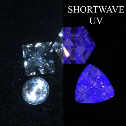 F-35 Fighter Jet Window Sapphire Loose Calibrated Gems (F35 Gems)