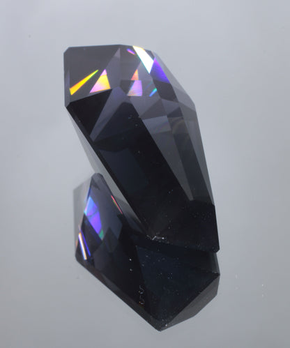 Dusk Purple Laser Garnet Custom Coffin Cut 77ct