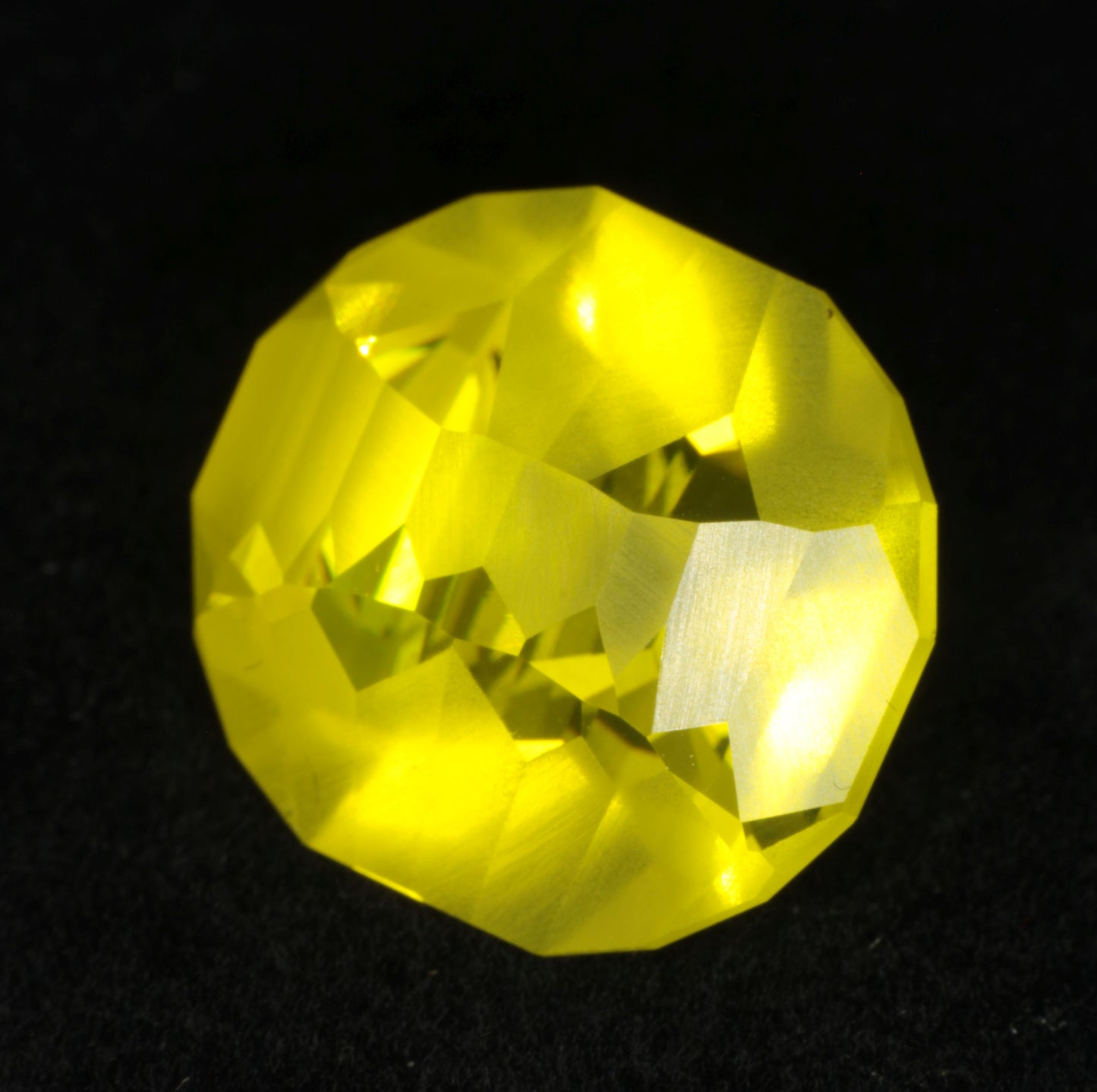 Custom Jack O Lantern Gems in High Glow GAGG and Samarium YAG