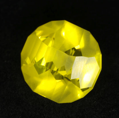 Custom Jack O Lantern Gems in High Glow GAGG and Samarium YAG