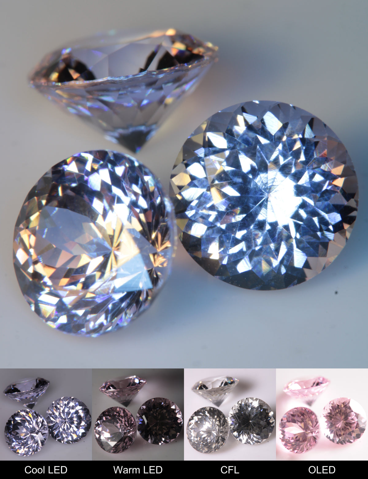 Dusk Grey Laser Garnet, Purple Grey Nd+ Laser YAG