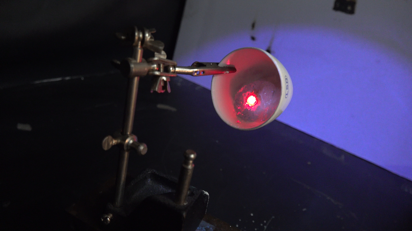 StyroPyro Laser Rubies, Signed, Numbered Commemorative Rubies Grown by Laser!