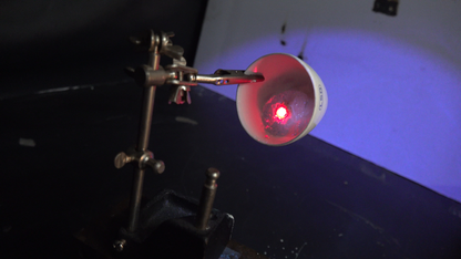 StyroPyro Laser Rubies, Signed, Numbered Commemorative Rubies Grown by Laser!