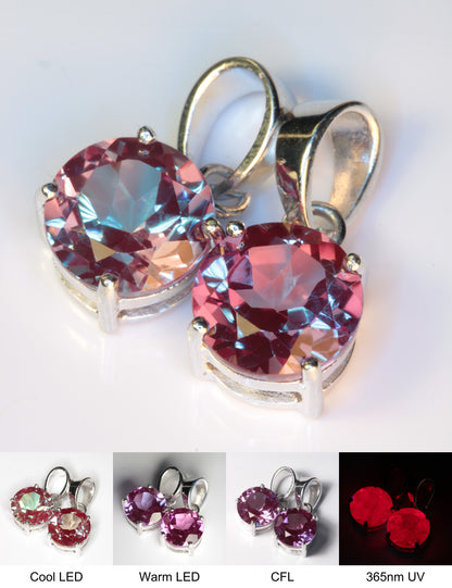 Laser Alexandrite Jewelry (Fluorescent Lab Alex, Chromium Chrysoberyl)
