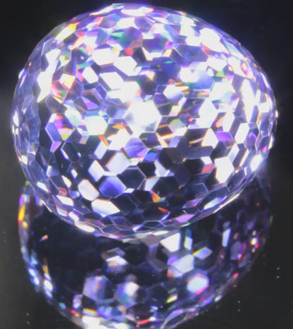 Gemstone Eggs, Faceted Garnet Sapphire Perovskite Lab Crystals