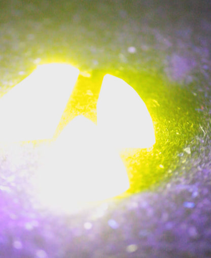 Glow in the Dark GAGG Lumogarnet High Glow Loose Faceted Stones