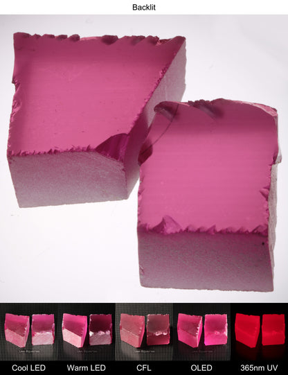 Pink Ruby Rough Block 10-11g Gem Rough