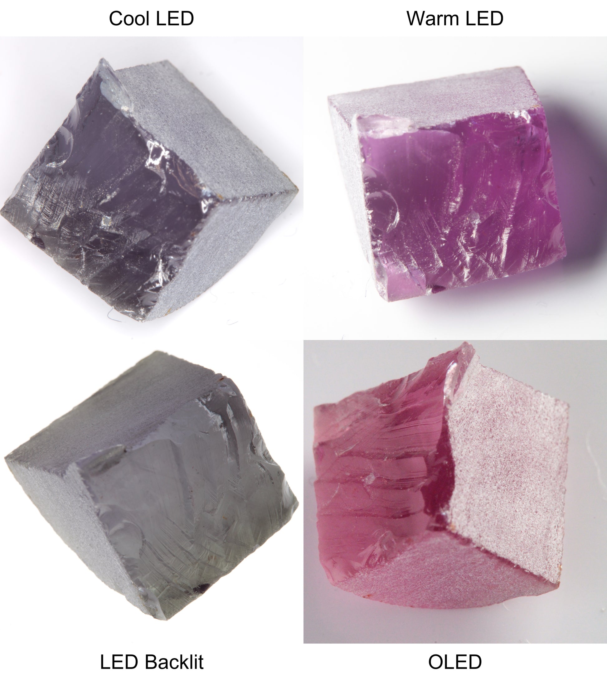 Purple/Pink Color Change Edge Quarter Shaped Sapphire Rough