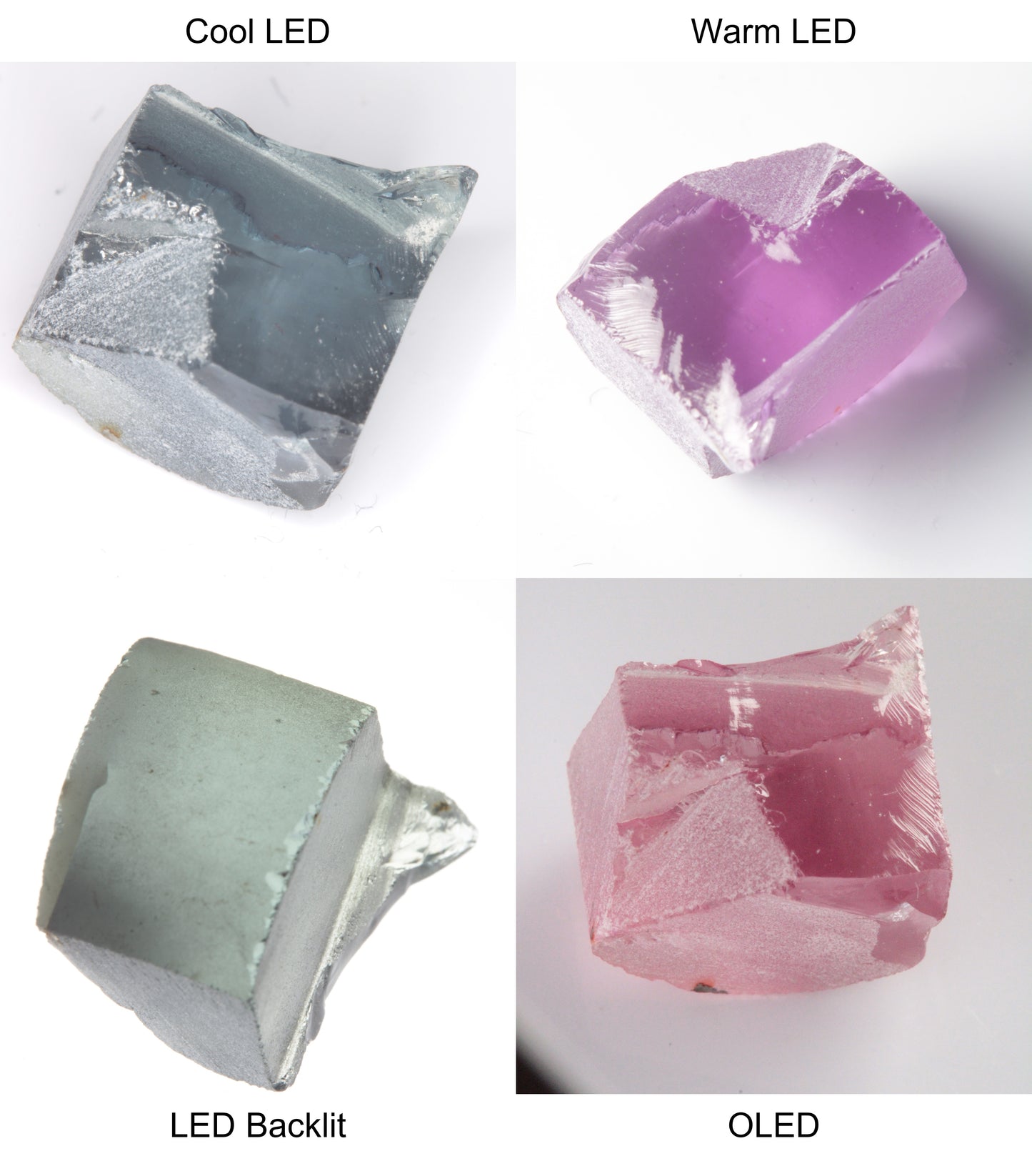 Purple/Pink Color Change Semi Block Shaped Sapphire Rough