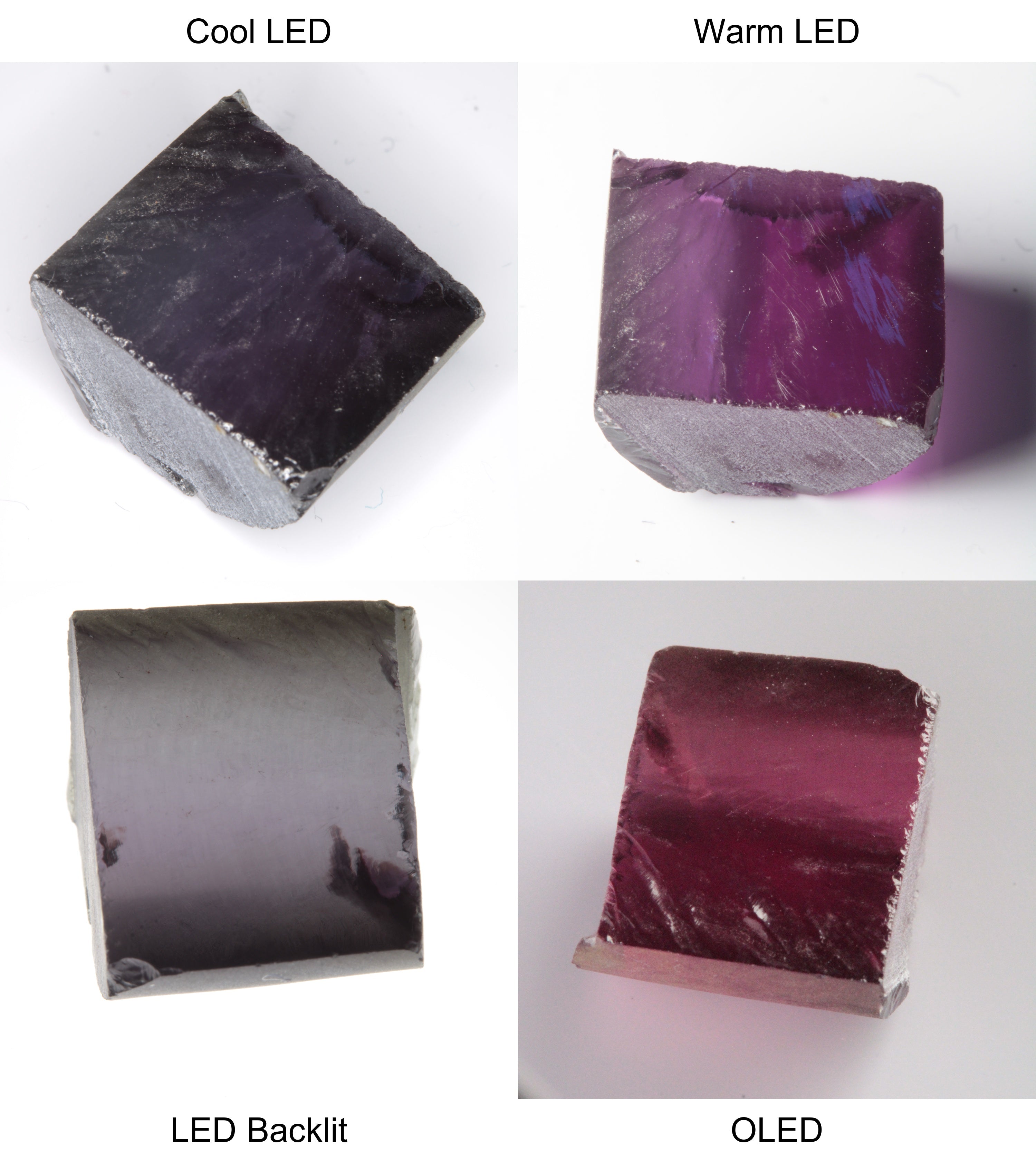 Purple/Pink Color Change Semicircle Shaped Sapphire Rough